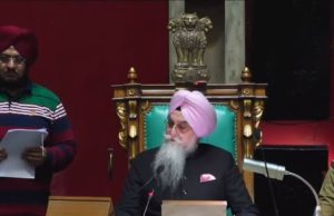 Punjab assembly sees uproar during debate on governor’s address; Congress MLAs stage walkout