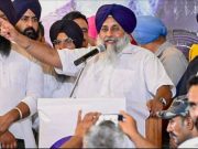 Sukhbir Badal’s Koom Kalan rally draws large crowd; Akali Dal leaders target Punjab government
