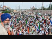 Farmers stopped from entering Amritsar, protest erupts on bypass; lathicharge alleged