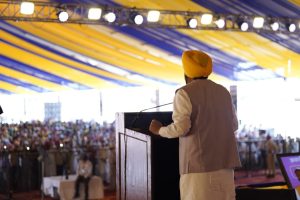 Cm Mann rally in faridkot