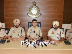 Four Linked to Foreign-Based Narcotics, Arms Module Held with 9.9 Kg Heroin, Two Pistols