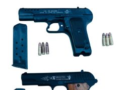 Four Operatives of Foreign-Based Gangsters Held with Two Pistols