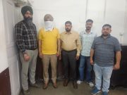 Vigilance Bureau nabs Ludhiana police station Inspector red handed accepting bribe of Rs 30,000 Ludhiana SHO arrested
