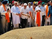 Food, Civil Supplies and Consumer Affairs Minister Lal Chand Kataruchak takes stock of Wheat procurement operations at Gurdaspur Dana Mandi Kataruchak visit gurdaspur