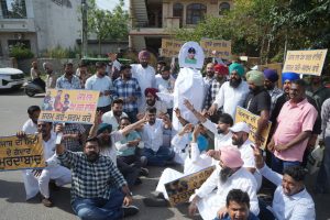 Punjab de Gaddar slogans