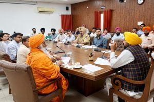 Punjab flood protection work