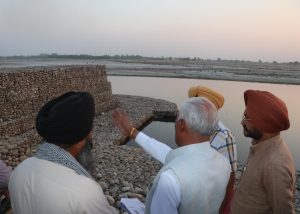 flood protection works Sutlej