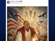Trump sparks row with AI image depicting himself as Jesus amid clash with Pope Leo XIV