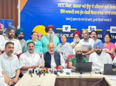 Baltej Pannu and Harpal Juneja launch Mukh Mantri Sehat Yojana for treatment of PRTC employees