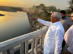 Punjab Govt Undertakes Rs 19.72 Crore Flood Protection Works to Secure Agampur Bridge: Barinder Kumar Goyal Goyal visit anandpur sahib