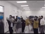 Clash erupts at Surrey gurdwara over control dispute; police intervene