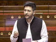 “Silenced but not defeated”: Raghav Chadha reacts after removal as AAP Rajya Sabha deputy leader