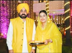 Punjab CM Bhagwant Mann visits in-laws’ home in Pehowa for family function