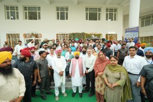 Cm mann visit in sangrur hospital