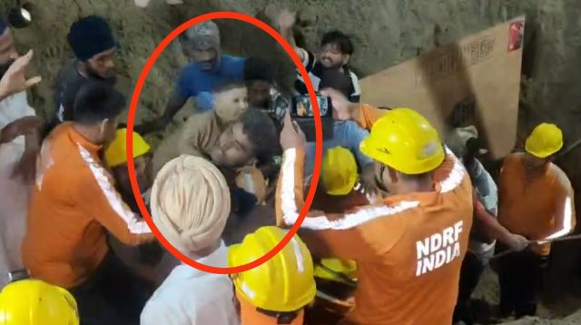 Hoshiarpur Child fallen in borewell