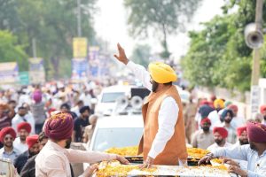 Cm mann shukrana yatra punjab 