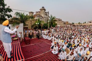 Cm maan visited muktsar sahib