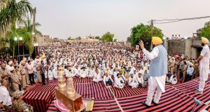 Cm maan visited muktsar sahib