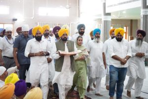 Cm mann visit sangrur