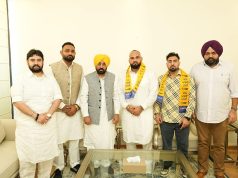 World-Renowned Kabaddi Player Sandeep Luddhar Joins AAP