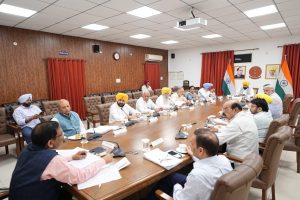 Punjab cabinet meeting