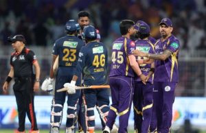 KKR outclass Gujarat Titans in IPL run-fest to keep playoff hopes alive