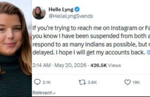 Norwegian journalist claims Instagram, Facebook accounts suspended after PM Modi press interaction row