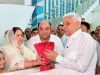 Former MLA Navjot Kaur Sidhu visits Rampal Ashram, seeks blessings