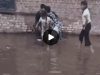 Family falls into open sewer amid waterlogging in Ludhiana, video sparks outrage