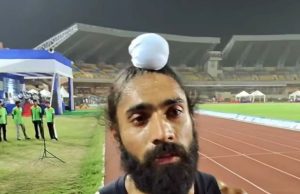 Akal Takht Jathedar congratulates Gurindervir Singh on national 100m record