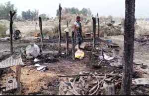 Massive fire destroys 35 huts of migrant workers near Pathankot