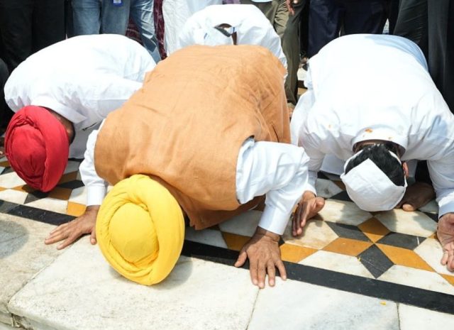 CM mann visited Harmandir Sahib CM mann visited Harmandir Sahib