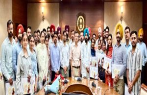 Punjab Revenue Minister Hardeep Singh Mundian Hands Over Appointment Letters To 33 Patwaris