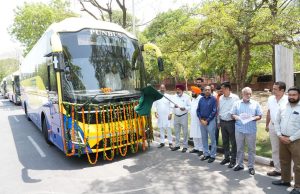 Bhagwant Mann Govt expands luxury bus fleet to Delhi Airport