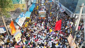 Cm mann Rally in mohali