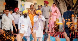 Cm mann visit in hoshiarpur