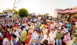 Cm mann visit in hoshiarpur