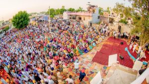 Cm mann visit in hoshiarpur