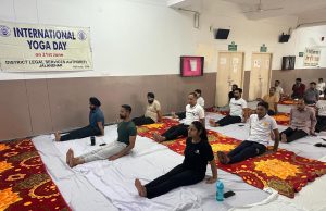 District Legal Services Authority, Jalandhar Celebrates International Yoga Day with Enthusiasm Jalandhar session court yoga day
