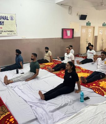 Jalandhar session court yoga day