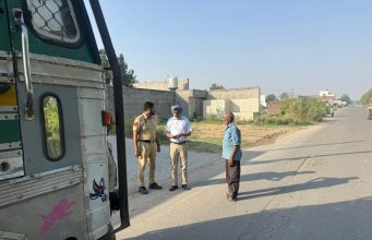 Kapurthala RTO challan three trucks