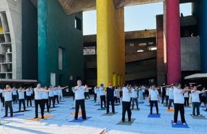 International day of Yoga celebrated at Punjab & Haryana High Court with focus on Yoga for healthy ageing Punjab and Haryana High Court