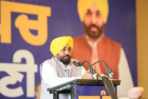 Cm mann sarpanch milni bathinda