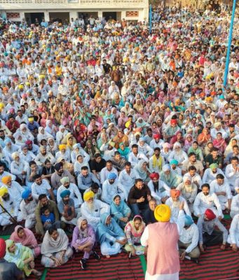 CM Mann lok milni in bathinda
