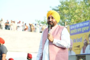 Cm mann visit bathinda