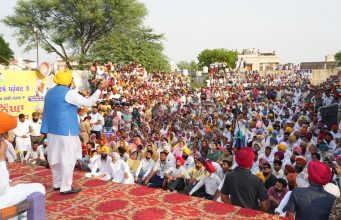 Cm mann Lok Milni in Faridkot
