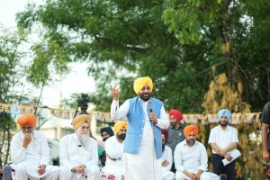 Cm mann Lok Milni in Faridkot