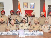 Punjab Police Recover 2.2 Kg Heroin, 6 Pistols in Cross-Border Smuggling Operation