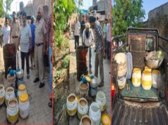 Excise department raids in two villages, seizes 2000 litres of Lahan, 70 litres of Illicit Liquor Excise department seizes Lahan & Illicit Liquor