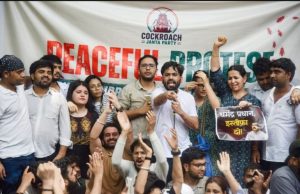 Six detained amid security concerns during Cockroach Janata Party protest at Jantar Mantar